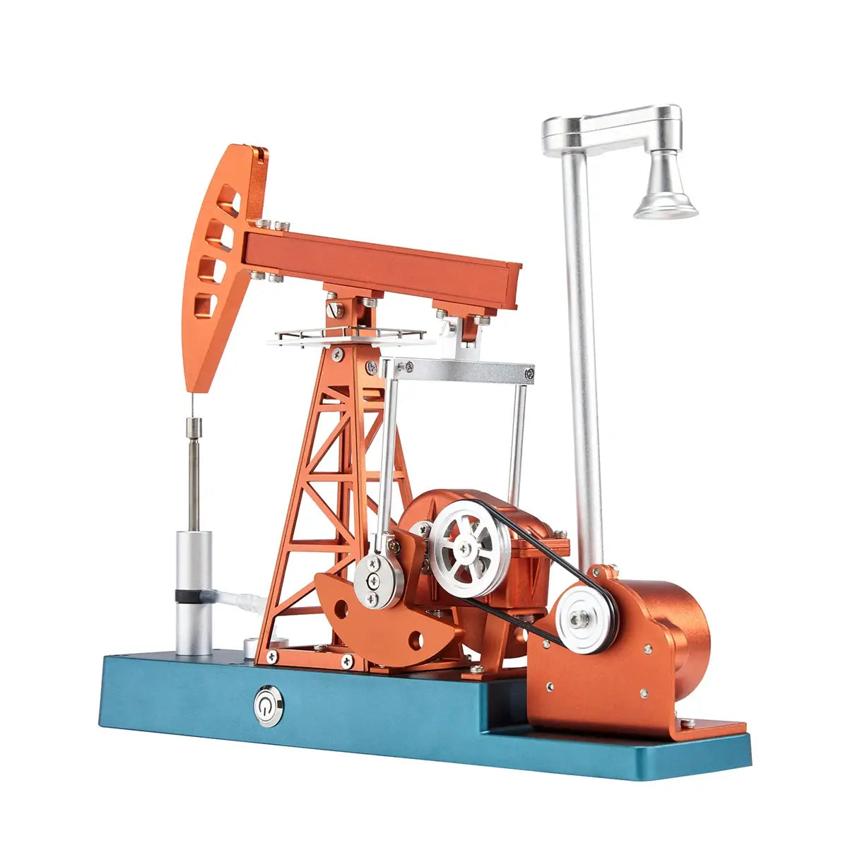 TECHING DIY oil pumping unit model kit with 219 parts for hands-on STEM and engineering learning.