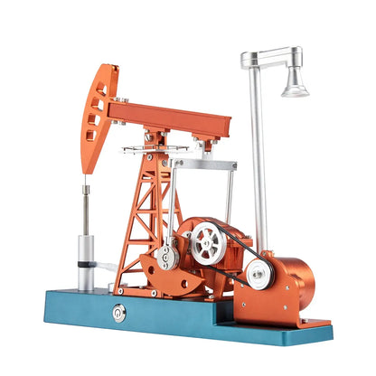 TECHING DIY oil pumping unit model kit with 219 parts for hands-on STEM and engineering learning.