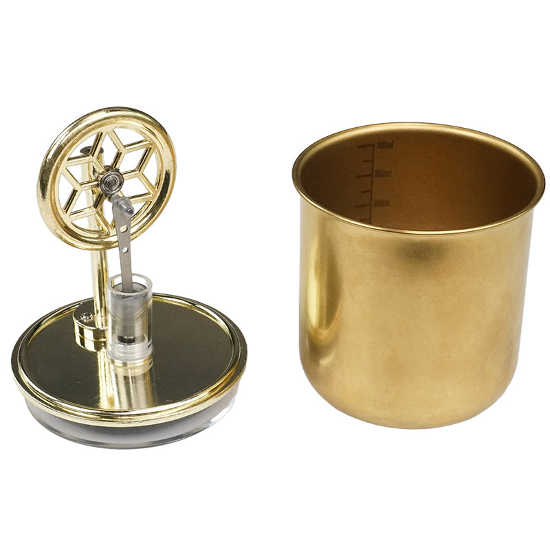 Low Temperature Stirling Engine Kit Powered By Cup Steam Stirling Motor STEM Toy