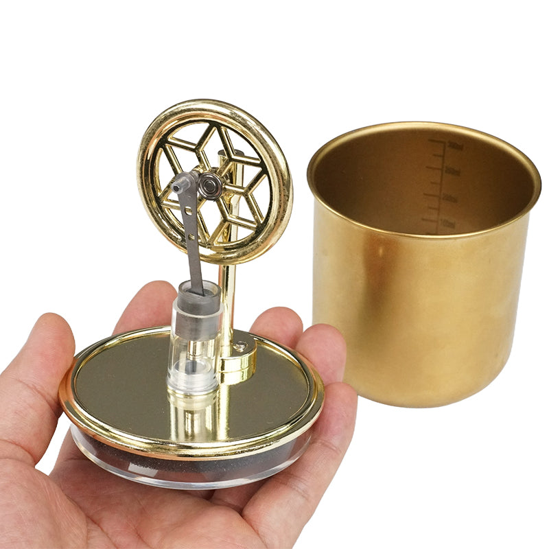 Low Temperature Stirling Engine Kit Powered By Cup Steam Stirling Motor STEM Toy