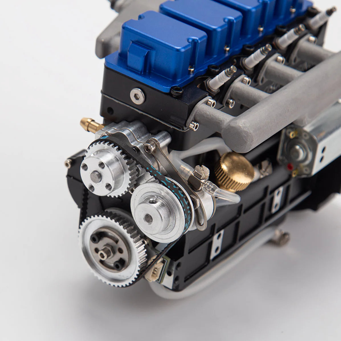 CISON 20cc inline 4-cylinder gasoline engine model kit for RC car or display use.