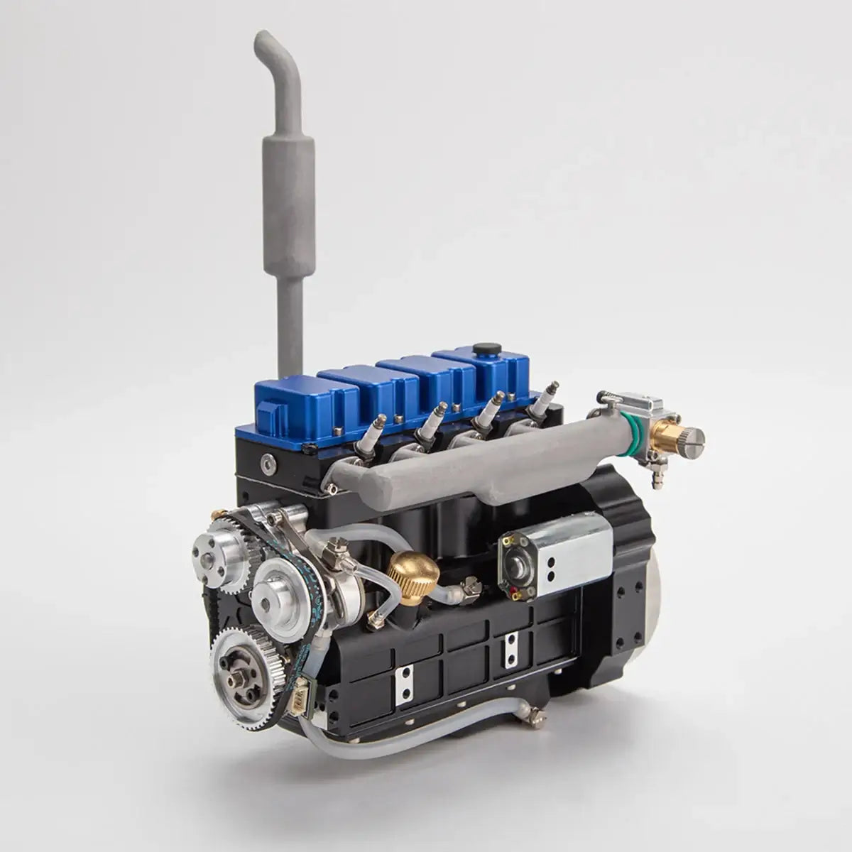 CISON L4 OHV 4-cylinder miniature engine kit for adult RC hobbyists.