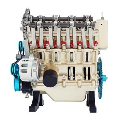 TECHING 1:3 scale working V8 engine model for mechanical education, display, and DIY assembly.