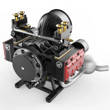 TOYAN Engine DIY Set FS-B400AC 14cc Flat-four Engine Horizontal Opposed 4 Cylinder 4 Stroke Nitro H4 Engine Model Kit For Rc Model