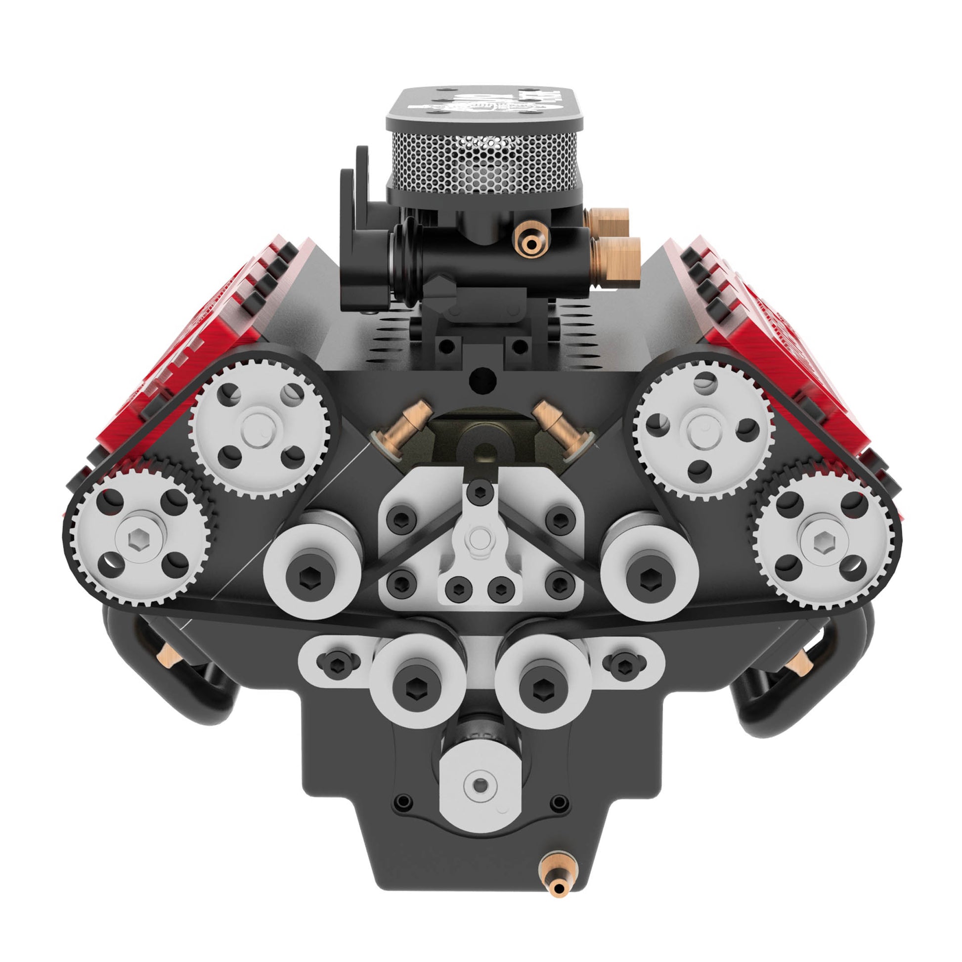 TOYAN V8 Engine Model FS-V800 8 Cylinder 4 Stroke Engine Model V8 Engine Model Kit V8 Car engine