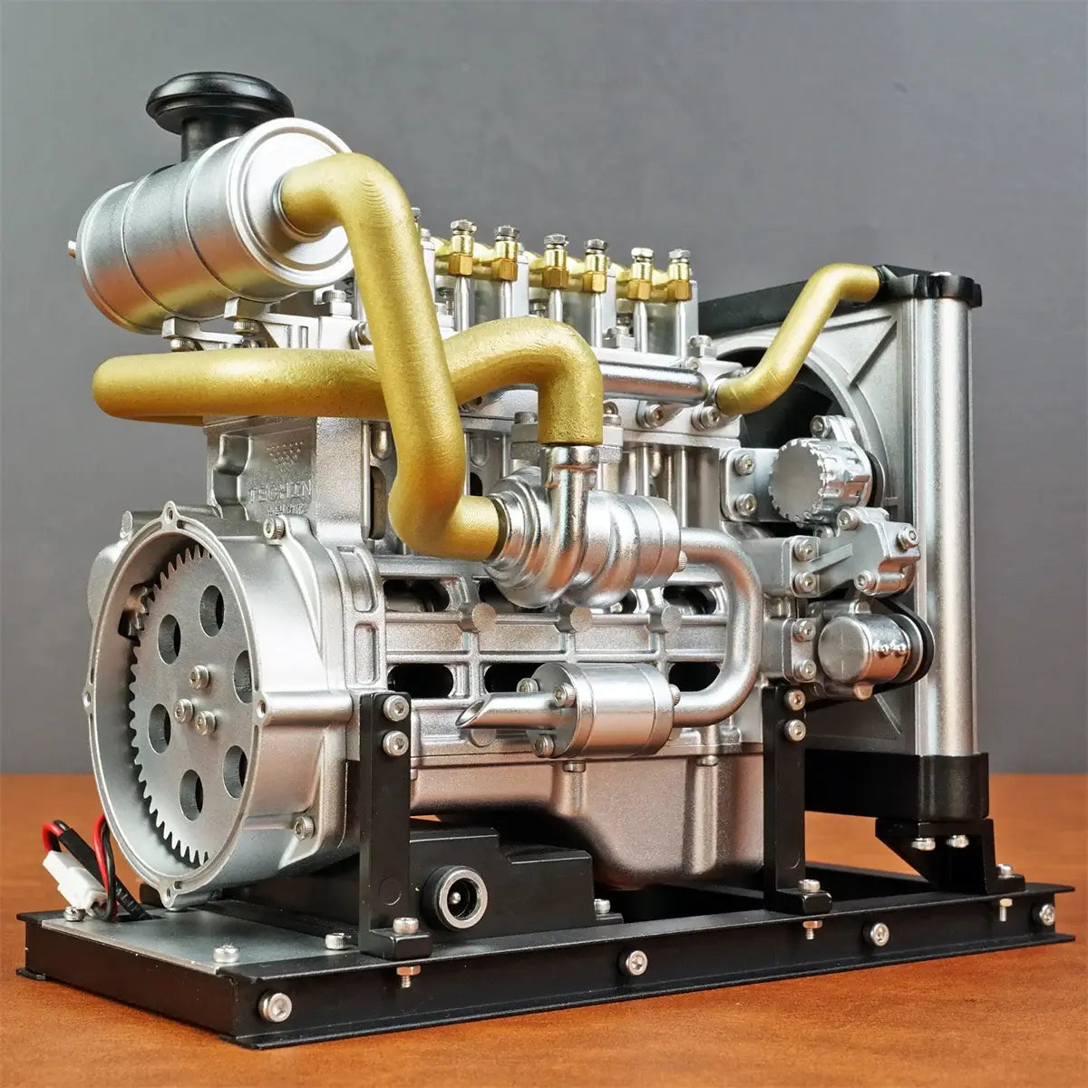 TECHING L4 mini diesel engine kit, an ideal gift for adults, collectors, hobbyists, and students