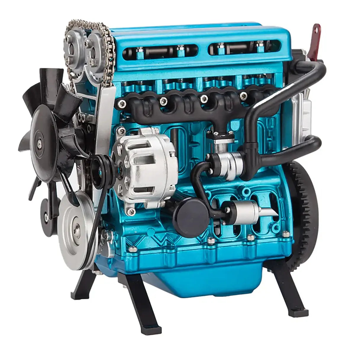 Turbocharged L4-Cylinder Engine Model Kit That works - Full Metal TECH ...