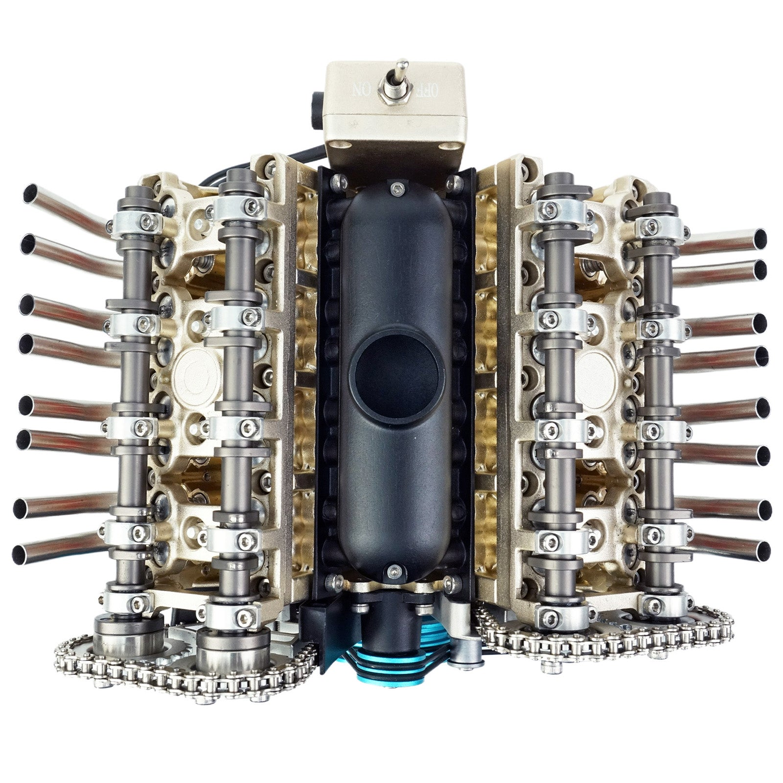 v8 engine model kit 8 cylinder rc car engine diy